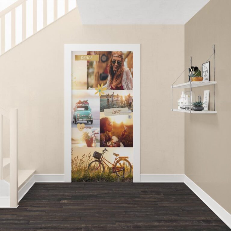 deursticker eigen foto - deurposter eigen foto - foto op deur - deursticker - deurposter