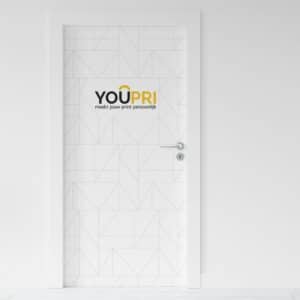 youpri Deursticker met logo
