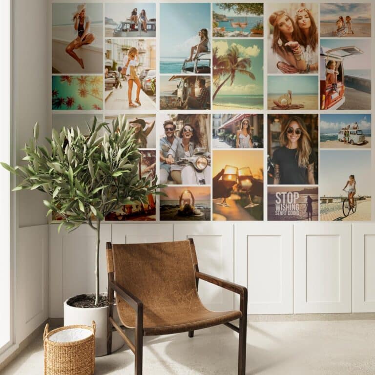 Fotobehang eigen foto - foto behang - fotobehang