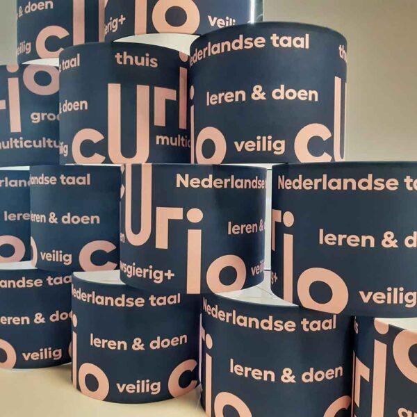 Lampenkap met logo - Bedrukte lampenkap met logo - Logo lampenkap