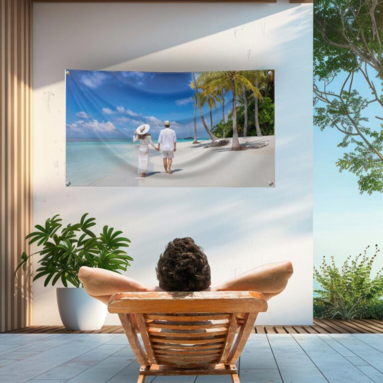 tuinposter eigen foto - foto op tuinposter