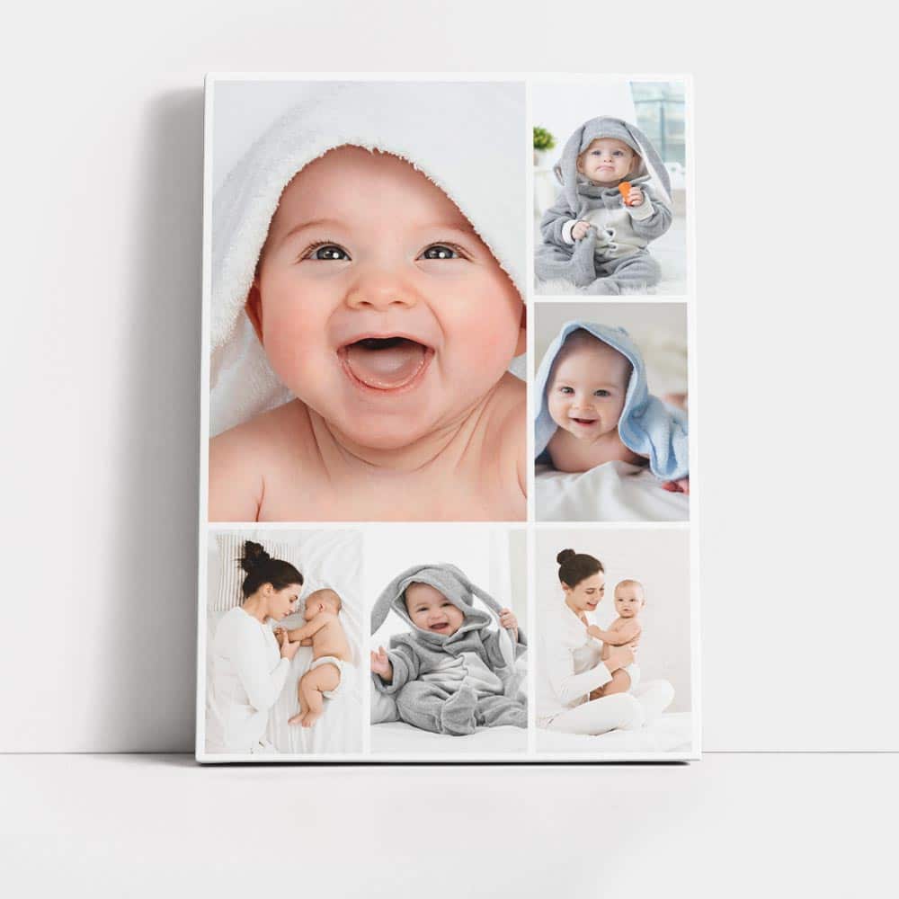 Canvas eigen foto baby