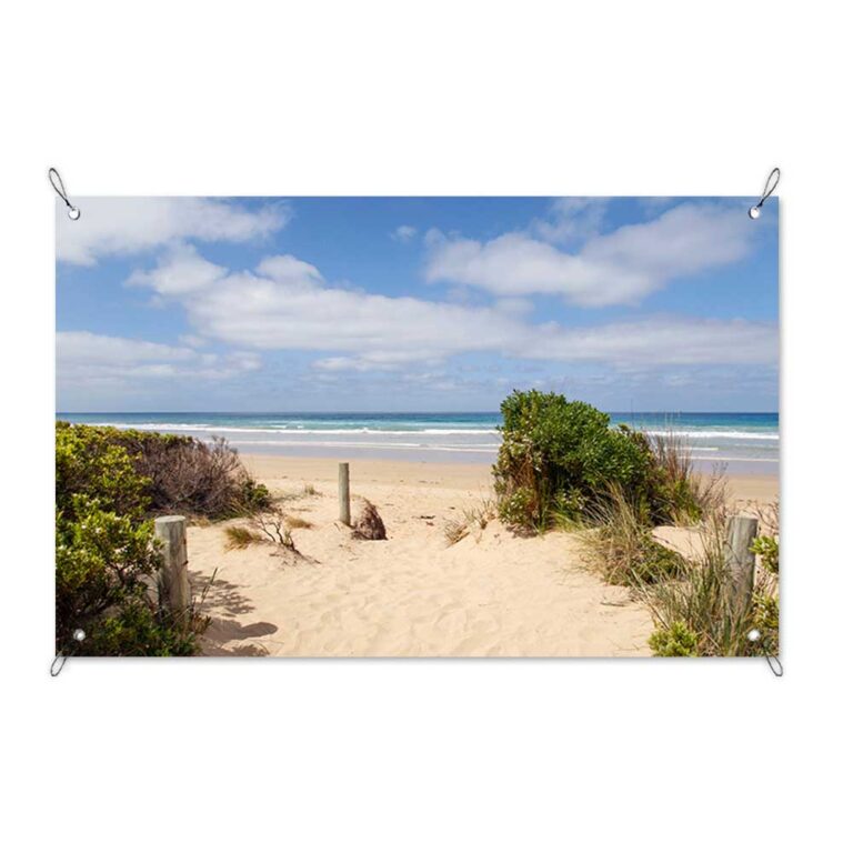 Tuinposter Zomerdag aan het strand