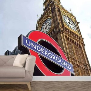 Fotobehang London underground 1