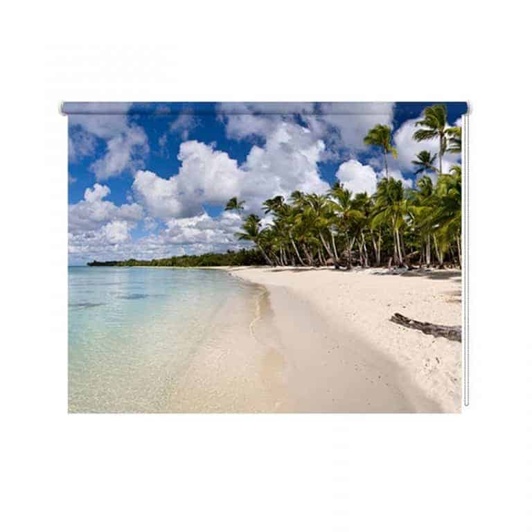 Rolgordijn Tropisch eiland