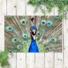 Tuinposter pauw 2