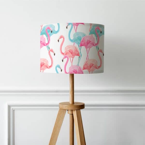 Lampenkap tropische flamingo