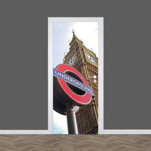 Deursticker London Underground
