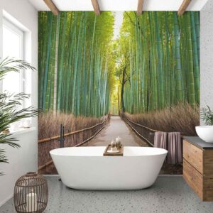 Badkamer behang Bamboe bos