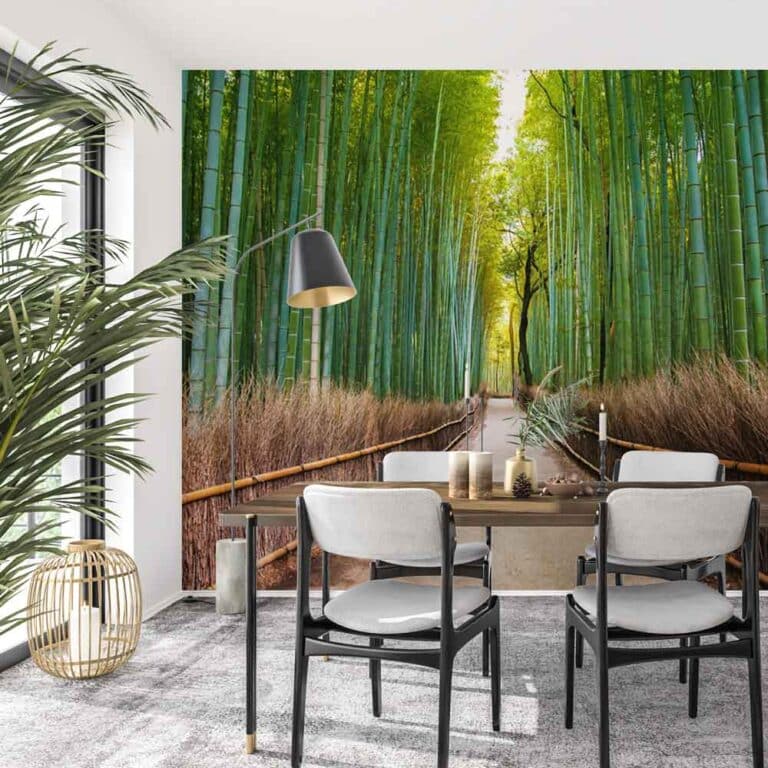 Fotobehang Bamboe bos