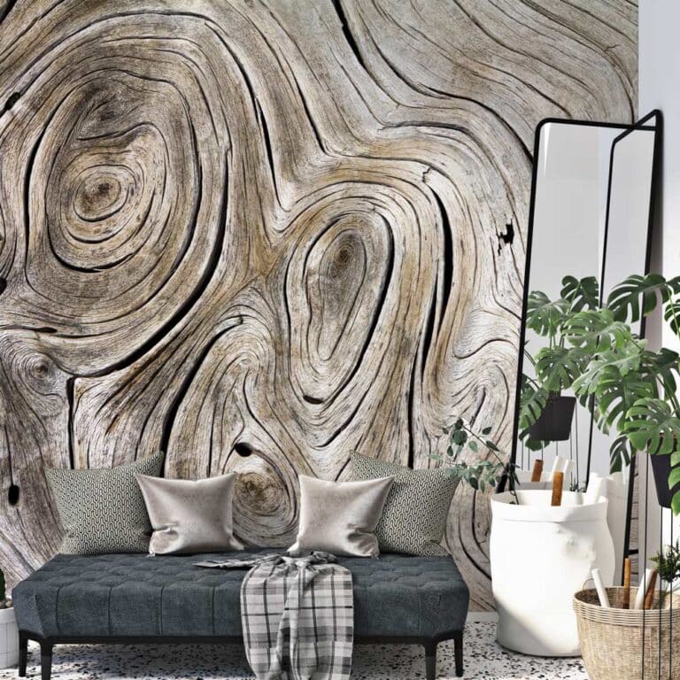 Fotobehang boomstructuur