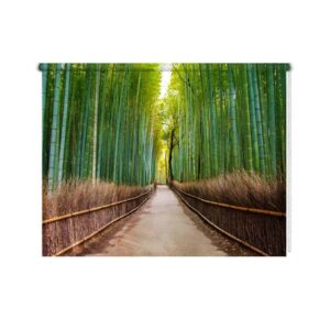 Rolgordijn bamboebos