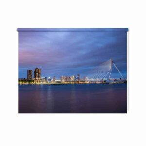 Rolgordijn rotterdam skyline