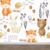 Kinderbehang Leuke dieren