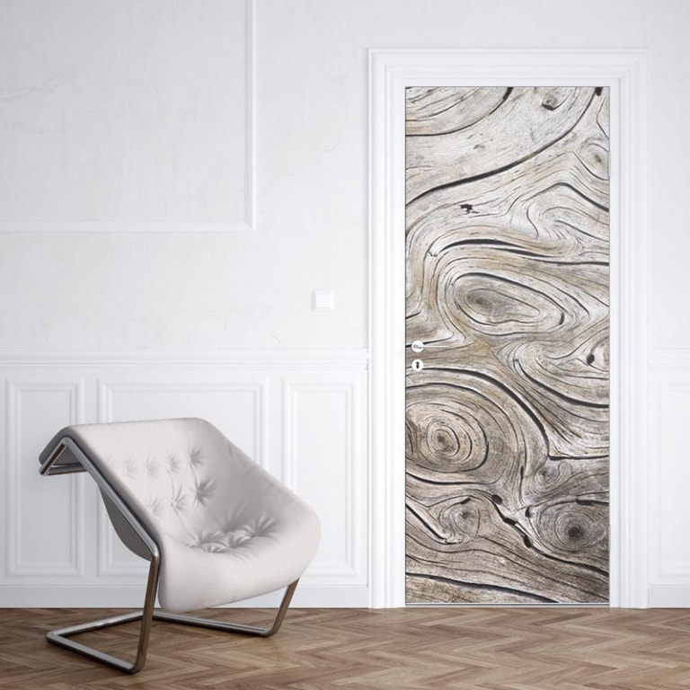 Deursticker boomstructuur