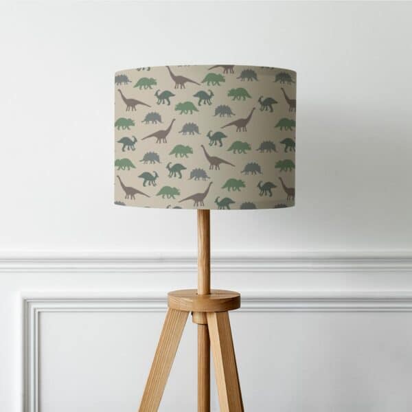 Lampenkap - KInderlamp - Lampenkap Dino patroon