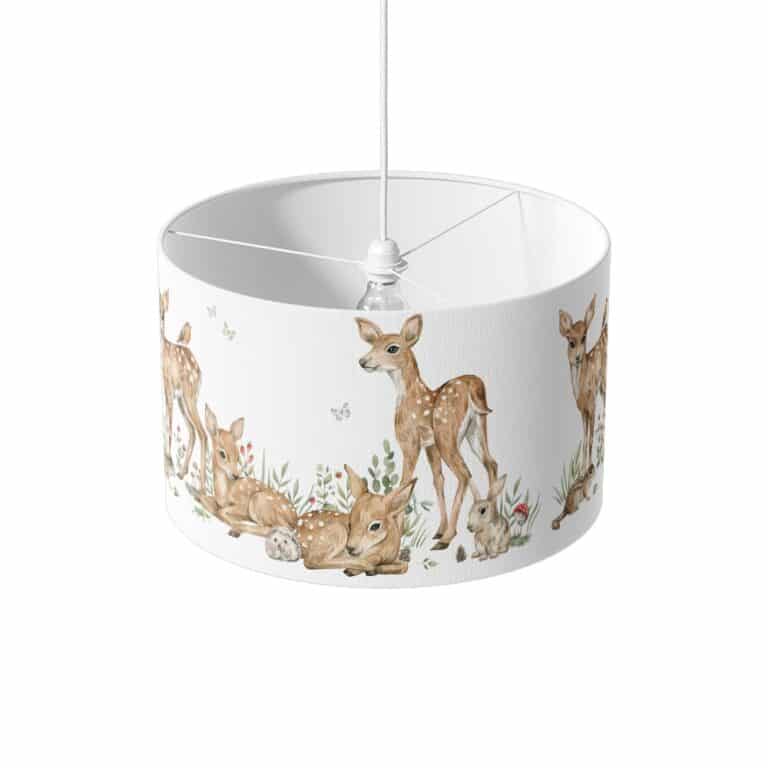 Lampenkap Lieve hertjes - kinderlamp - lampenkap