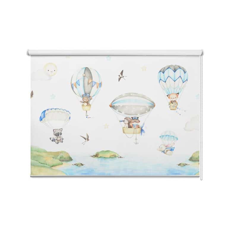 rolgordijn Dieren op avontuur