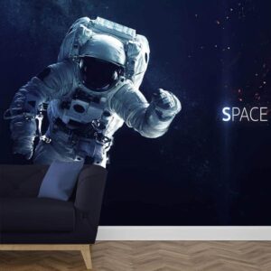 Fotobehang astronaut in de ruimte
