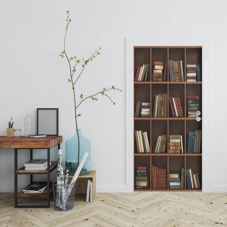 deursticker Boekenkast