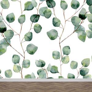 Fotobehang Eucalyptus blaadjes