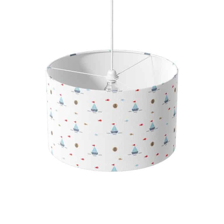 lampenkap bootjes en visjes