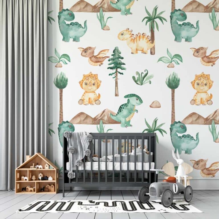 Kinderbehang Baby dinosaurus