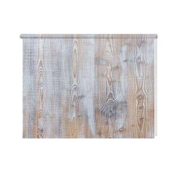 Rolgordijn white wash hout