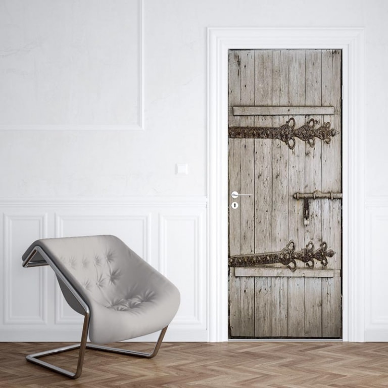 Deursticker oude staldeur