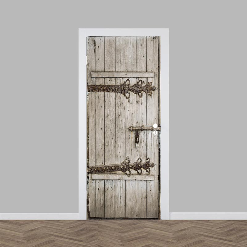 Uitgelezene Deursticker Oude staldeur. Een 'make over' voor je deur. YouPri.nl FA-41