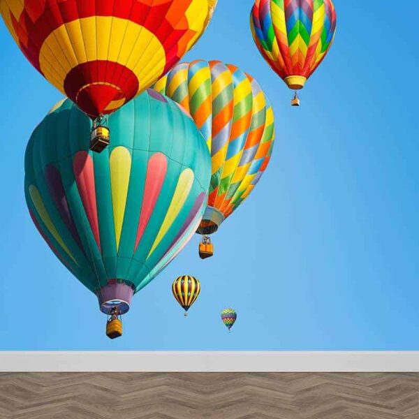 Fotobehang spectaculaire ballonvaart
