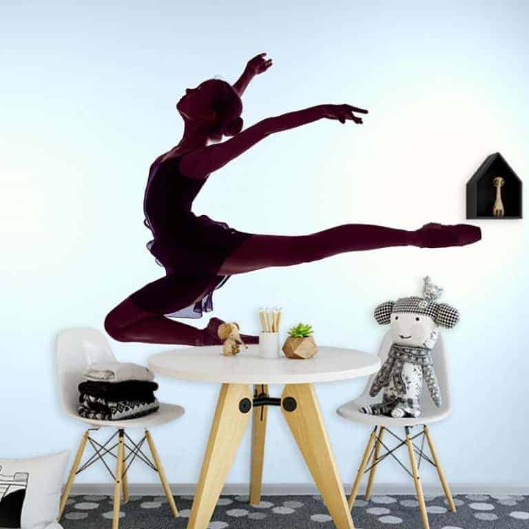 Fotobehang ballet danseres