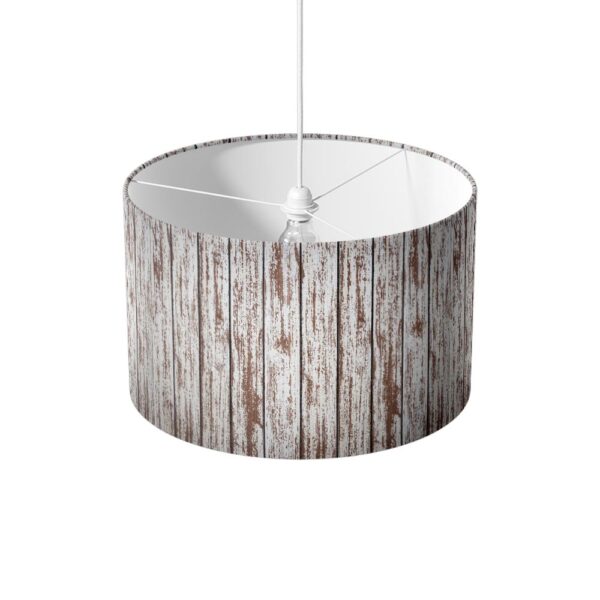 Lampenkap Hout patroon