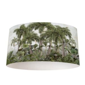 Lampenkap Jungle met palmbomen