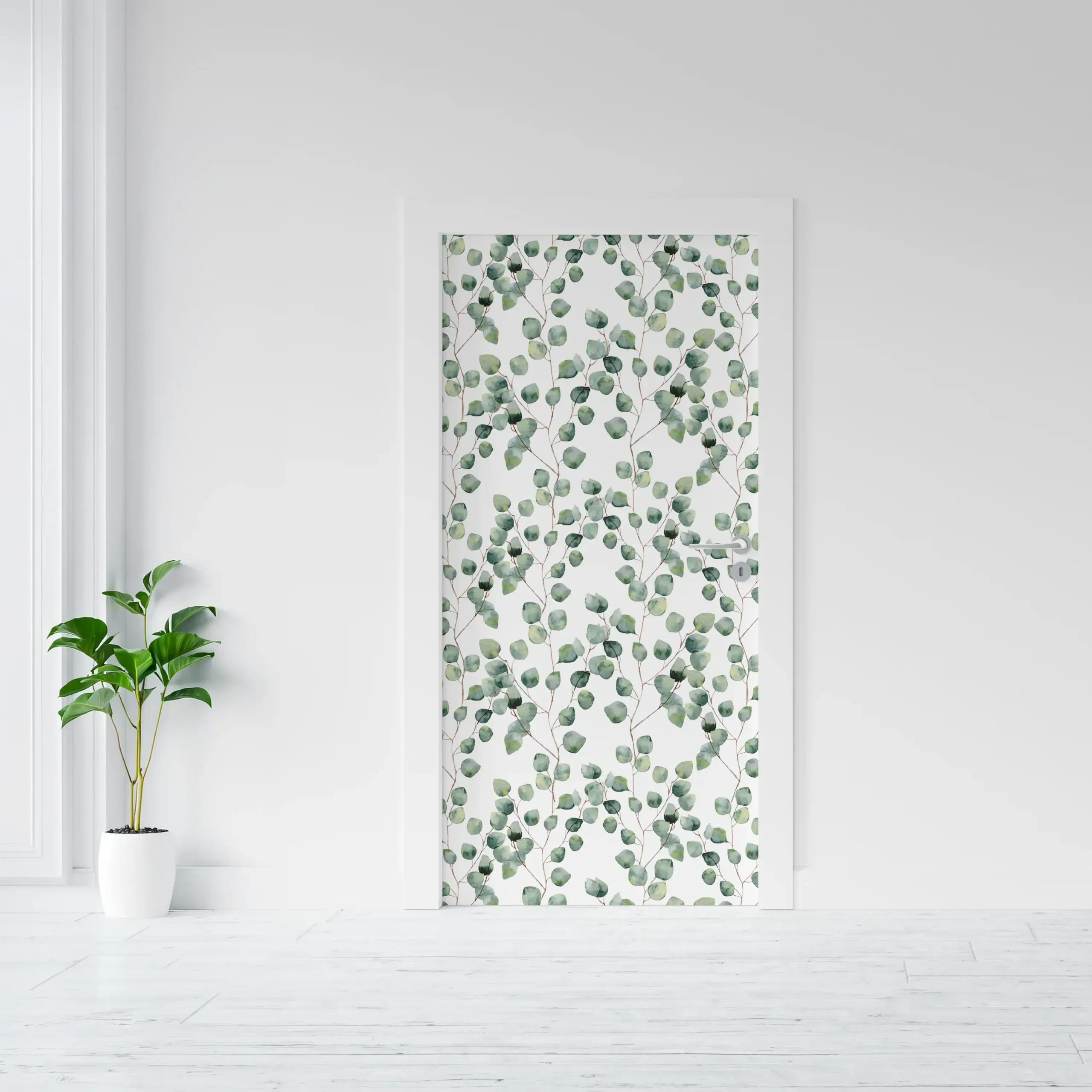 Deursticker eucalyptus