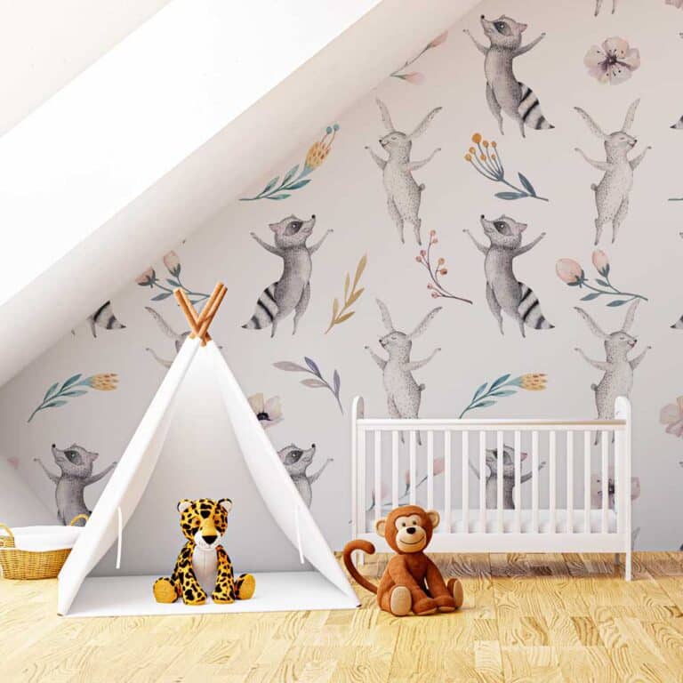 Kinderbehang Dieren party