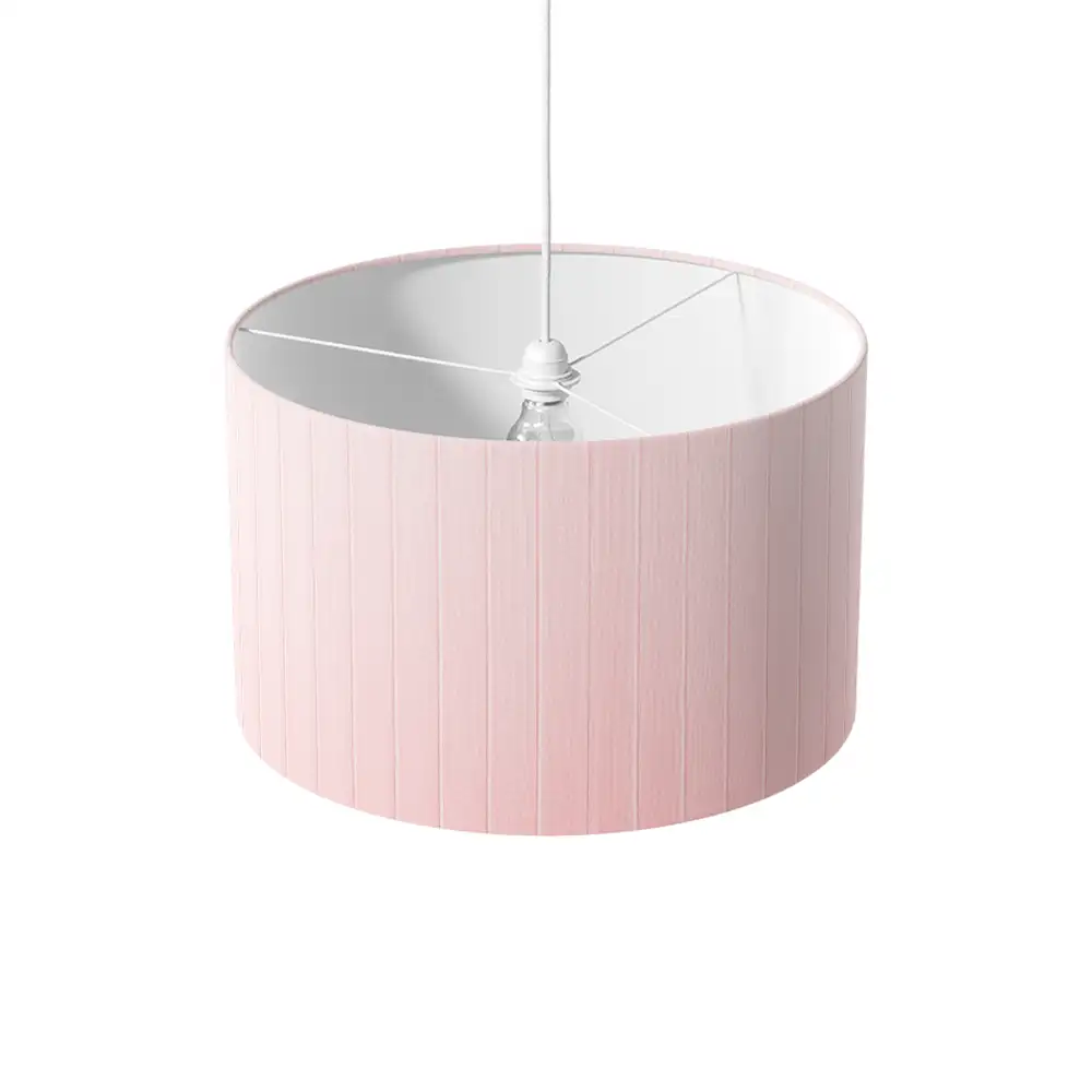 Lampenkap Roze planken hangend