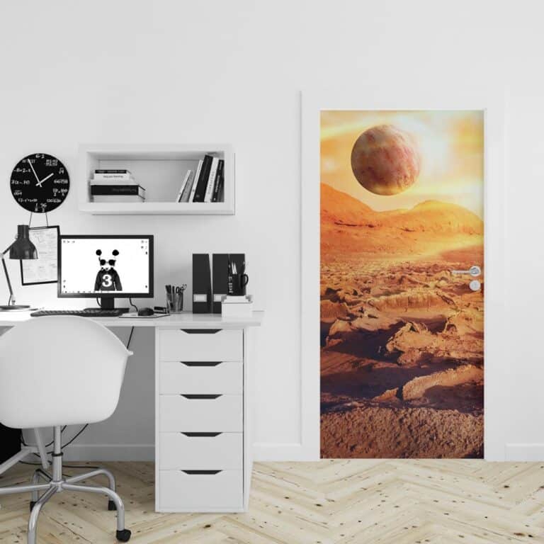 Deursticker Planeten