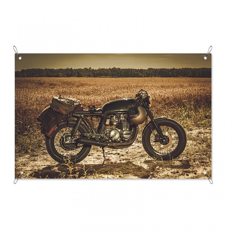 Tuinposter Vintage motor