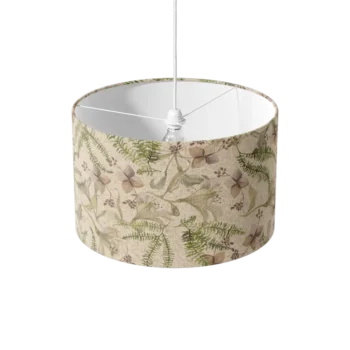 Lampenkap bladeren en bloemen patroon hangend