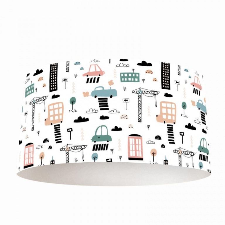 Lampenkap op de bouwplaats