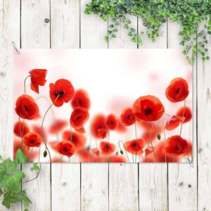 Tuinposter Papavers