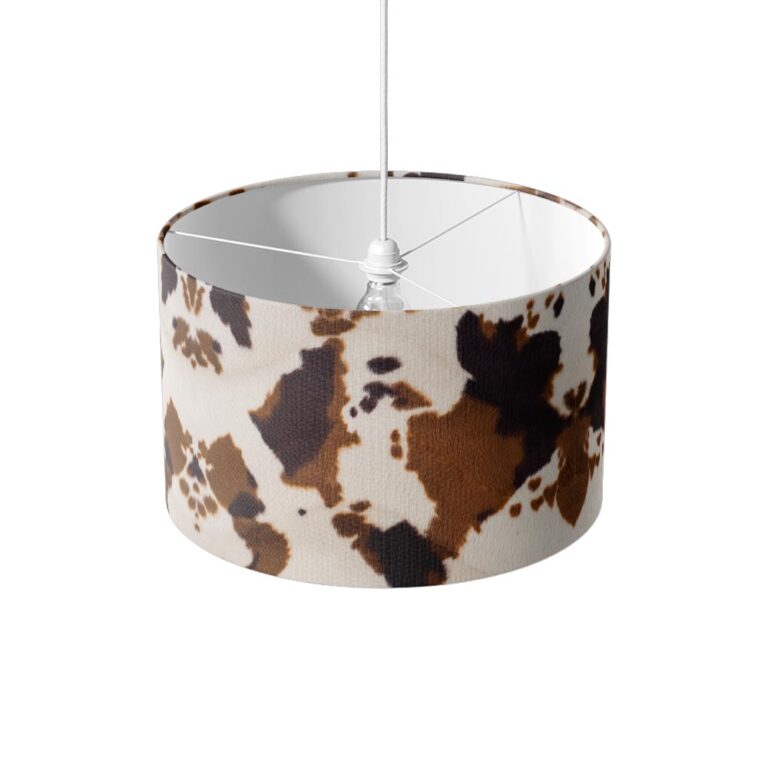 Lampenkap bonte koeienhuid
