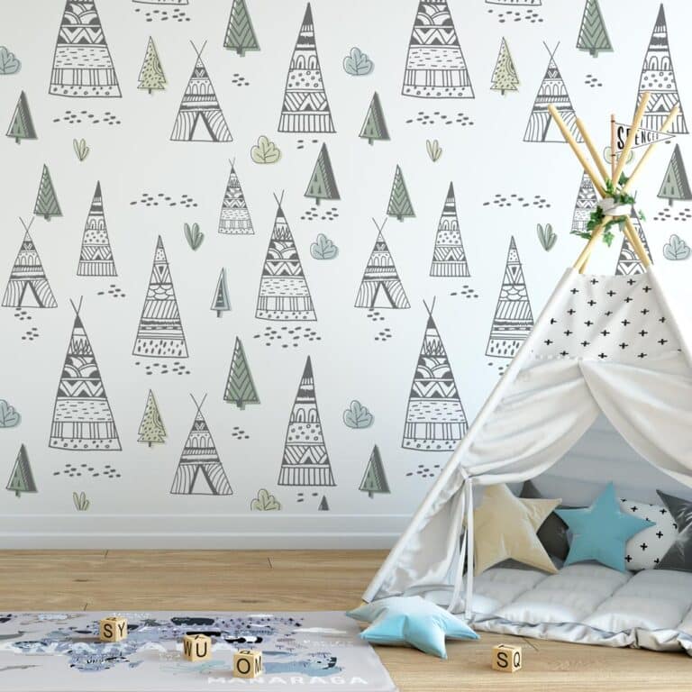 kinderbehang Tipi