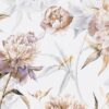 Fotobehang Romantische bloemen aquarel