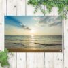 Tuinposter uitzicht op zee
