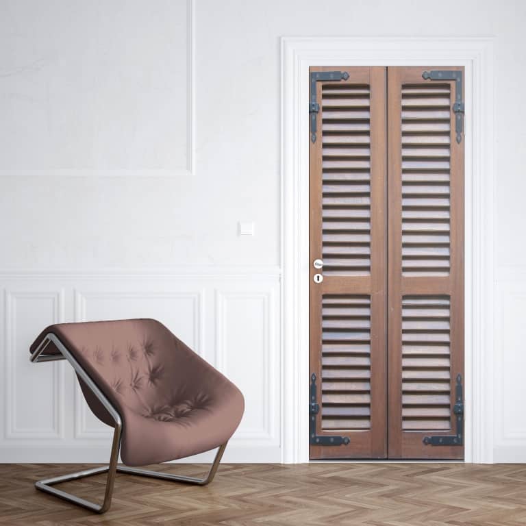 Deursticker Louvre XIV