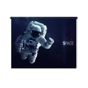 Rolgordijn Astronaut in de ruimte
