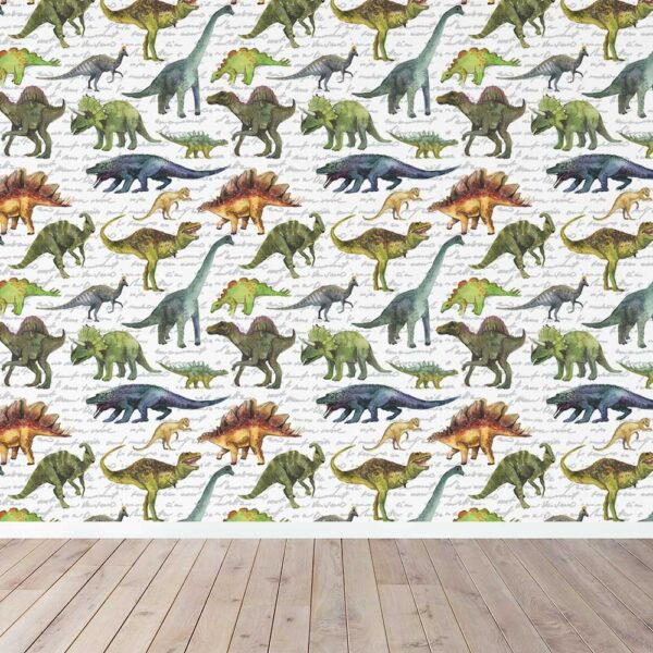 Kinderbehang Dinosaurussen patroon