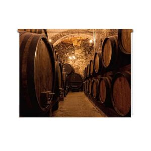 Rolgordijn Oude wijnkelder
